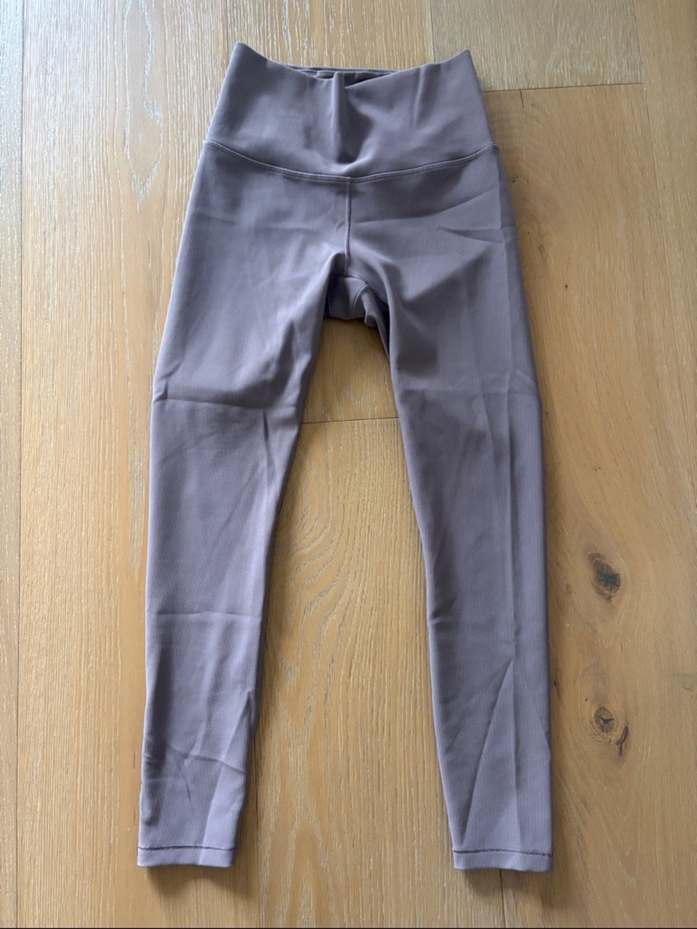 CALIA by Carrie light purple women’s ribbed leggings